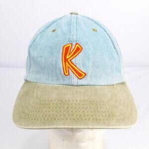 Vintage Kahlua No Beer Denim Strapback Hat Embroidered Promo Massachusetts